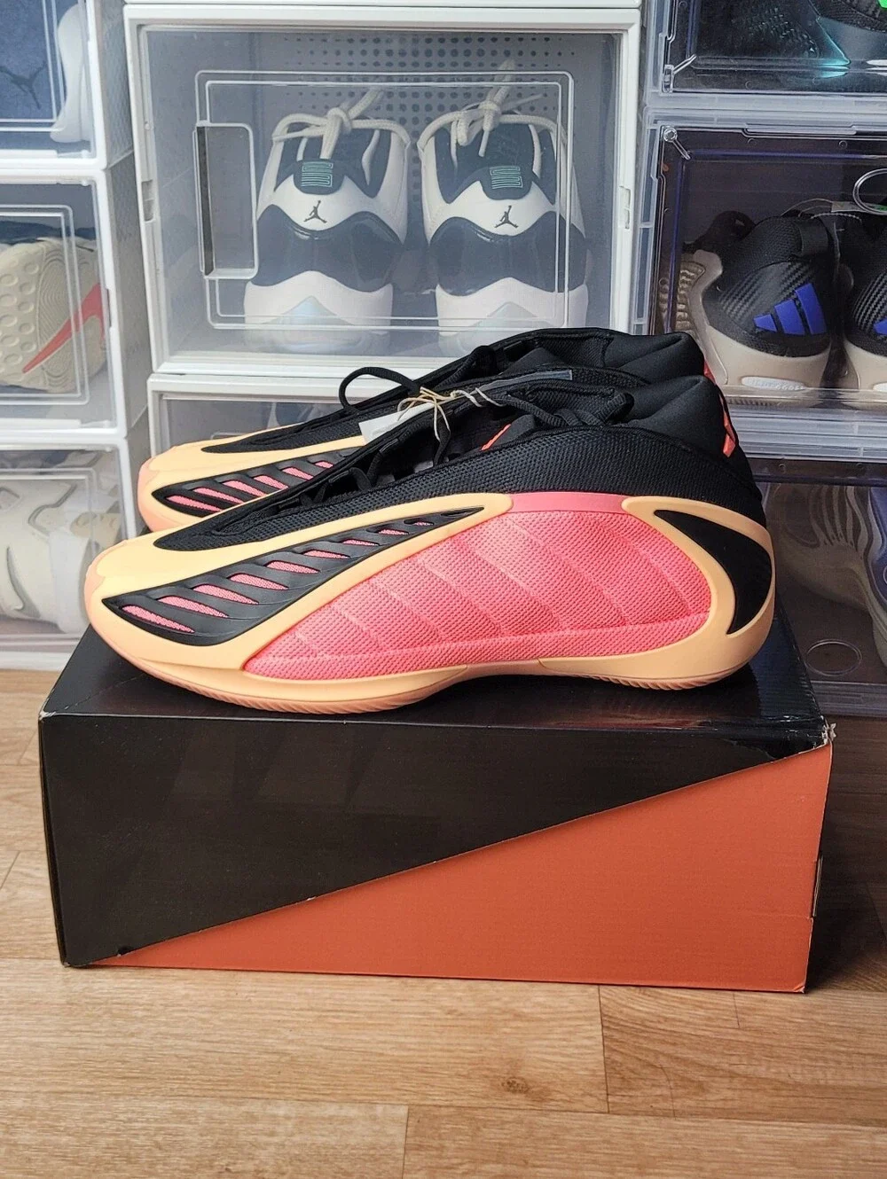 adidas Anthony Edwards 2 With Love Men Acid Orange Men Basketball AE2 JS3514